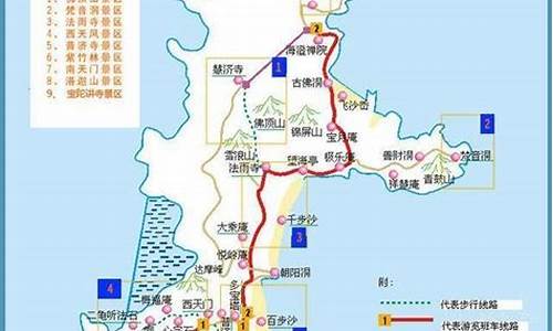 上海普陀山自驾游攻略_上海自驾普陀山沿路景点