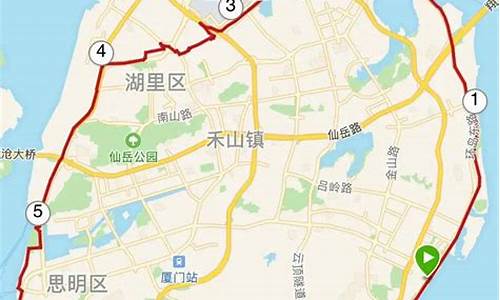 大学城环线1-大学城环岛骑行路线