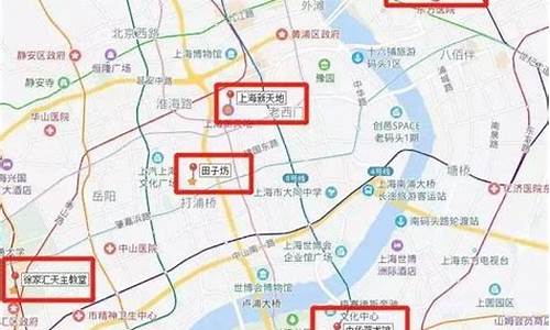 上海一日游路线图-上海一日游攻略路线